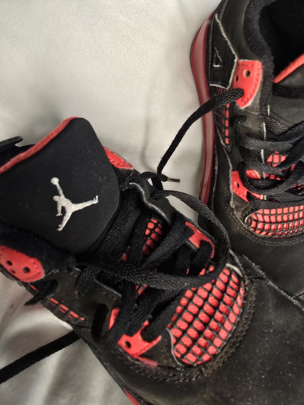 Jordan Kids' Black and Red Basketball Shoes